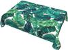 Summer Tropical Hawaiian Leaves Rectangle Waterproof Tablecloth Party Decor Washable Kitchen Dining Tablecloth Home Decorations