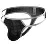 Hollow Men's Thongs Ultra-thin T Back Panties Breathable Mesh Underpants  Summer