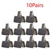 1/10/15/20/30/40/50 Pairs MTB Road Bicycle Disc Brake Pads for SHIMANO M375 M445 M446 Resin Semi-Metallic Cycling Brake Pad Part