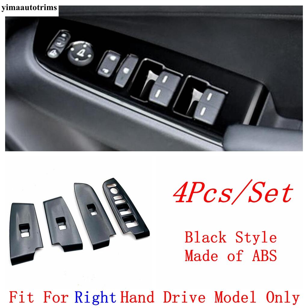 LHD RHD For Honda Vezel HR-V E:HEV  - 2024 Balck Window Lift Gear Shift Water Cup Panel Cover Trim ABS Interior Accessories