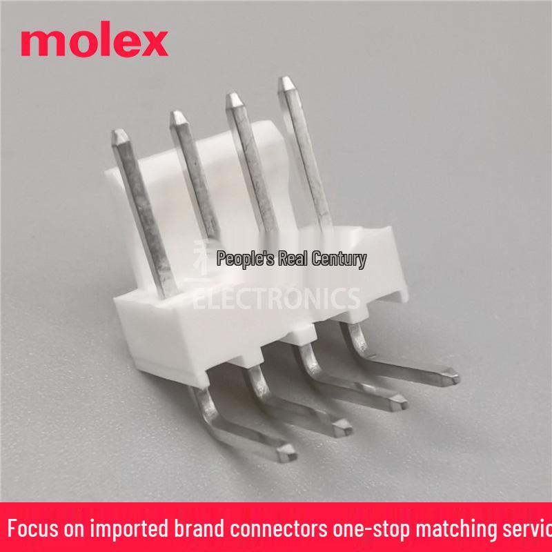 Molex 22-05-3041 Original 2.54mm Right Angle 4P Pin Header Socket