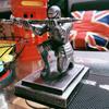 Knight Pen Holder Magnetic Cool Desk Accessories and Organizers Executive Soldier Knight Pen Holder Nice Christmas Gift for Boyfriend Husband Dad Son