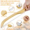 Sourdough Bread Slicer Wooden Bread Bow Cutter with Stainless Steel Blade Kitchen Tools Baking Supplies Bread Baguettes Cutter