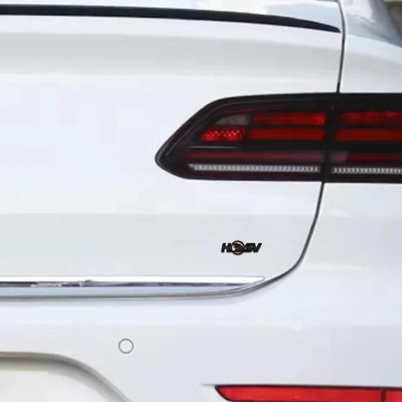 1pc New 3D Metal HSV Logo Emblem Decor Side Fender Rear Trunk Badge Sticker for HSV Astra Commodore VT VX VU VY HSV Cruze Rodeo Astra