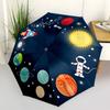 1pc Space Adventure Automatic Open/Close Umbrella, Compact Travel Umbrella, 8-Rib Sturdy Frame - Ideal Gift for Friends Yy251118084