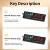 1Pcs Meter Module Battery Level Indicator DC7-55V LCD Display Meter  Electronic
