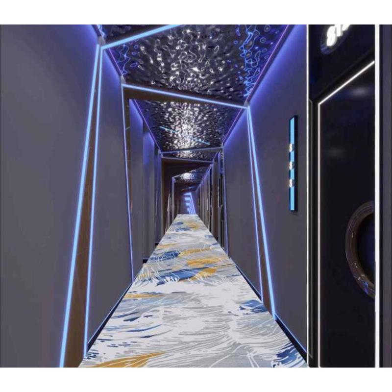 Gruby dywan ognioodporny do hoteli i klubów