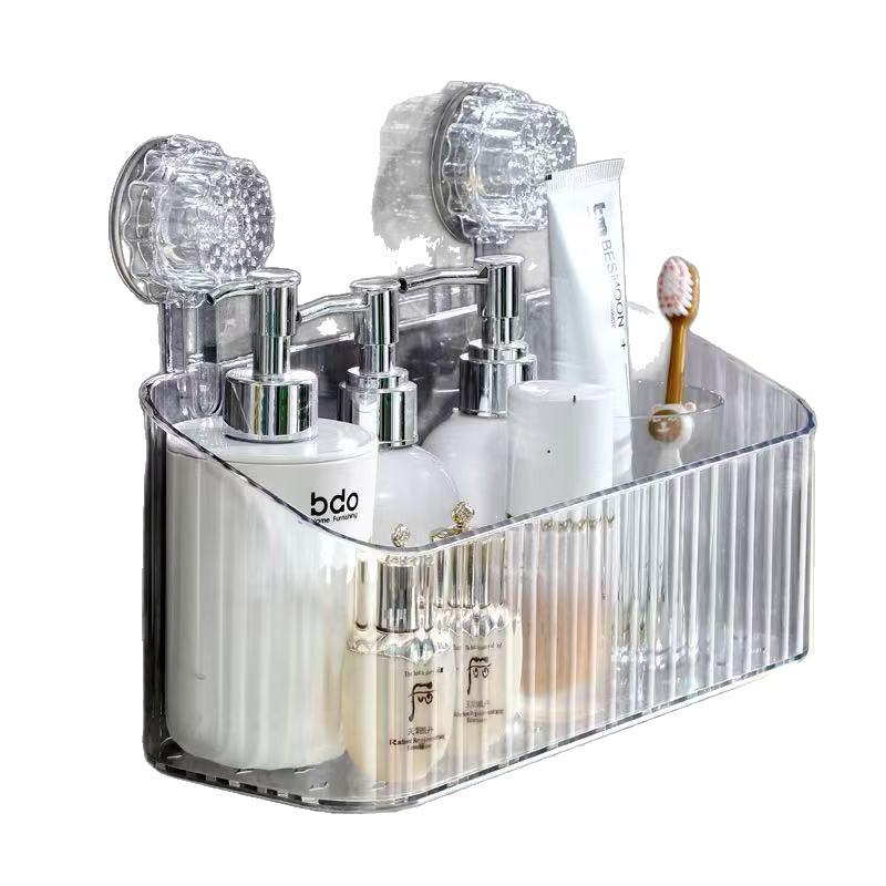 Suction Cup Bathroom Shelf for Shower and Sink Storage