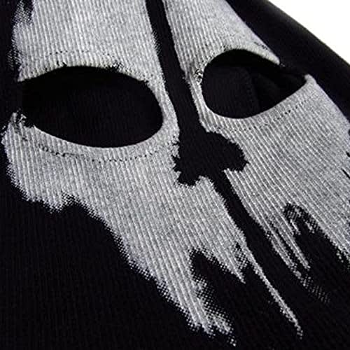 Ghost-Style Skull Airsoft Face Mask, Ghost Skull Balaclava, Skeleton Balaclava, Face Mask, Balaclava, Costume Party