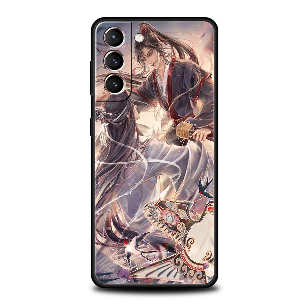 Phone Case for Samsung Galaxy S25 Edge S24 S23 S22 S20 S21 FE Ultra S10 S10E Plus Soft TPU Grandmaster Of Demonic Cultivation