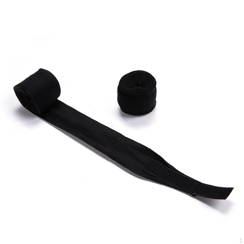 2 Boxing Pieces Hand Wraps Breathable Cotton Protection