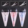 Stainless Steel Beauty Makeup Scissors Professional Round Head Nose Hair Scissors  Salon