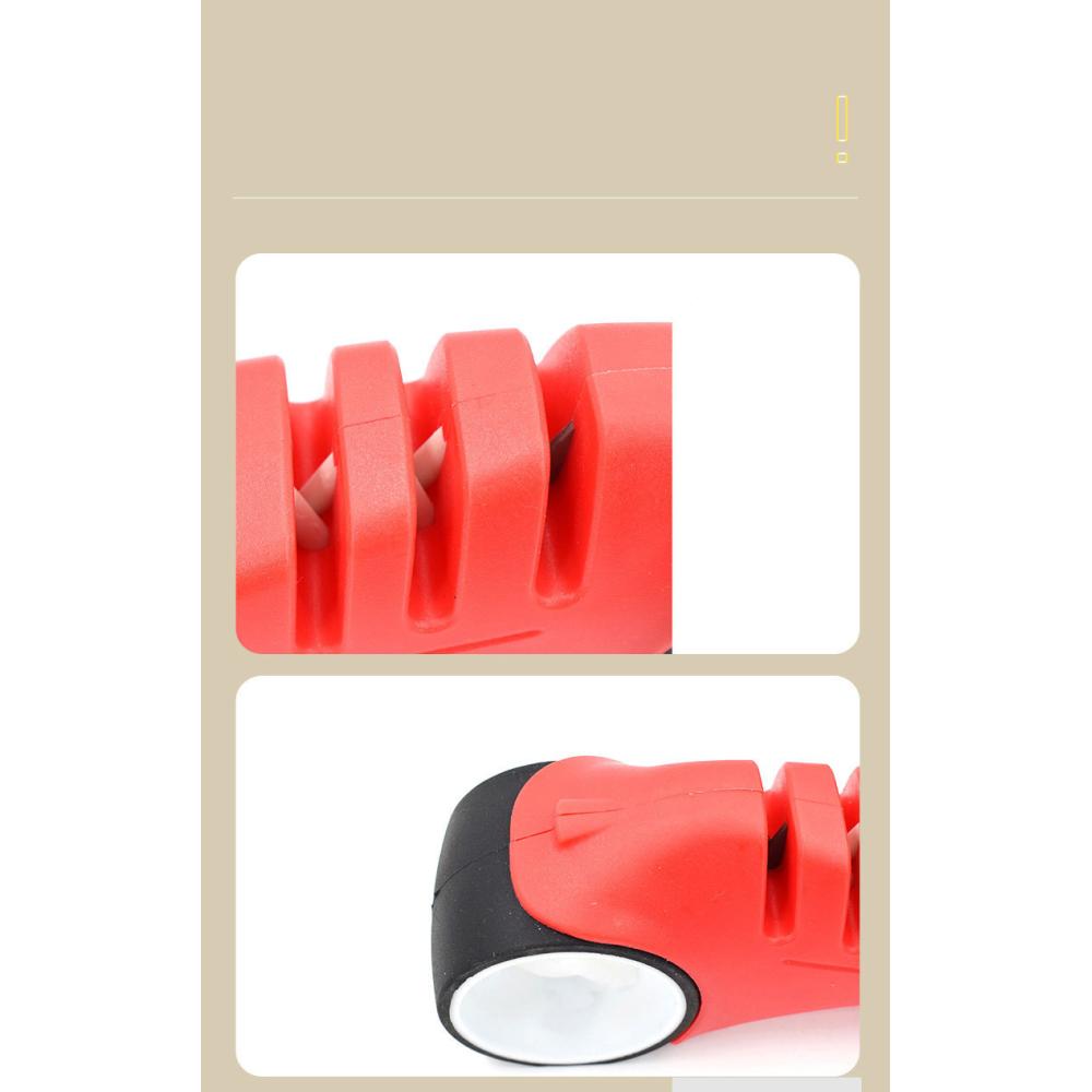 Knife Sharpener New Multifunctional Scissors Sharpening Artifact Manual Tungsten Steel Sharpening Tool Household Quick Knife Sharpener