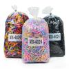 High Elasticity Disposable Rubber Hair Ties - No Damage for Girls' Hair