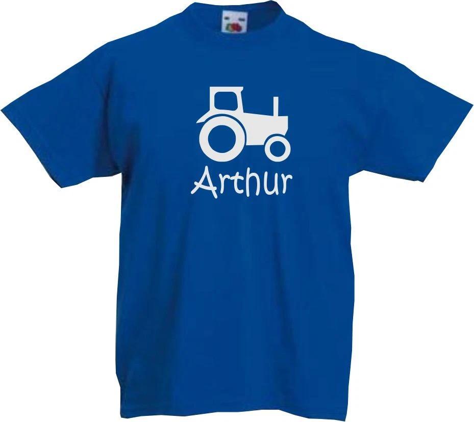 TRACTOR - PERSONALISED WITH ANY NAME Mens Womens Kids Girls Boys T-Shirt S