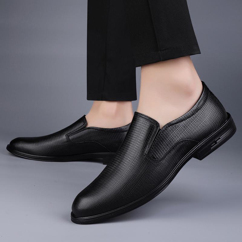 ZFTL nuevos zapatos de vestir para hombre, zapatos de negocios de cuero de vaca de talla grande para hombre, zapatos formales con cordones para hombre, zapatos de moda para hombre