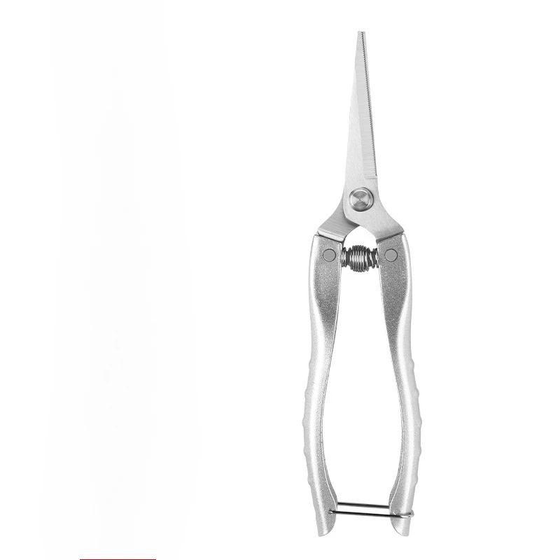 

Садовые ножницы из нержавеющей стали для сбора фруктов и обрезки, садовые ножницы, секатор с зубчатой рукояткой из цинкового сплава для толстых веток