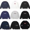 25SS Supreme Trendy Brand Fleece-Lined Hooded Sweatshirt with Big Logo