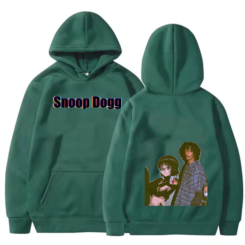 Autumn/Winter Dog Brother Pattern Hoodie Street Culture Shirt Fashion Hip Hop Hoodie West Coast Warm Men's andWomen's Sportswear