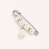 Pearl Waist Pin Brooch for Adjustable Skirt Fit