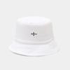 Korean Version of the New Towel Material Bucket Hat Symbol Embroidery Internet Celebrity Foldable Basin Hat Spring and Autumn Outdoor Visor Hat Chil