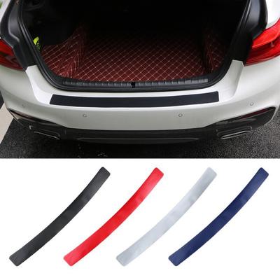 Autoaufkleber, 90 cm, Universal-Auto-Kofferraum-Stoßstange, Kohlefaser-Aufkleber, Abziehbilder, Auto, kratzfest, Anti-Kollisionsschutz