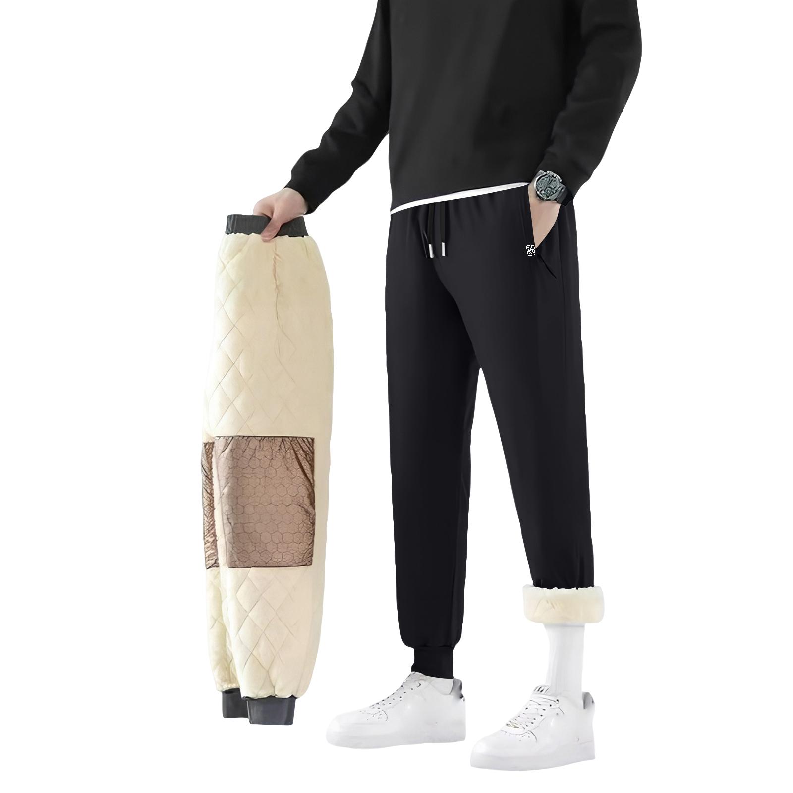 Men s Sports Casual Sweatpants With Elastic Waist And Drawstring L