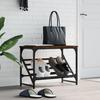 VidaXL Shoe Rack Brown Oak 60x30x45 Cm Engineered Wood 833417