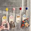 Reusable Suction Cup Hooks Punch Free Traceless Shower Hooks Wall Hook Storage Hanger Kitchen