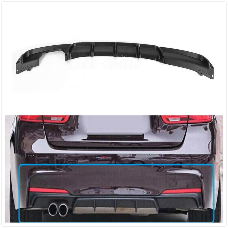 Diffusore Posteriore Lip Spoiler per BMW Serie 3 F30 F31 2012-2018 M Sport Spoiler Bagagliaio Splitter Decorazione Kit Body Car Accessories