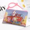 Cartoon Print PVC Coin & Card Holder - Multiple Patterns, Student Small Item Storage Bag