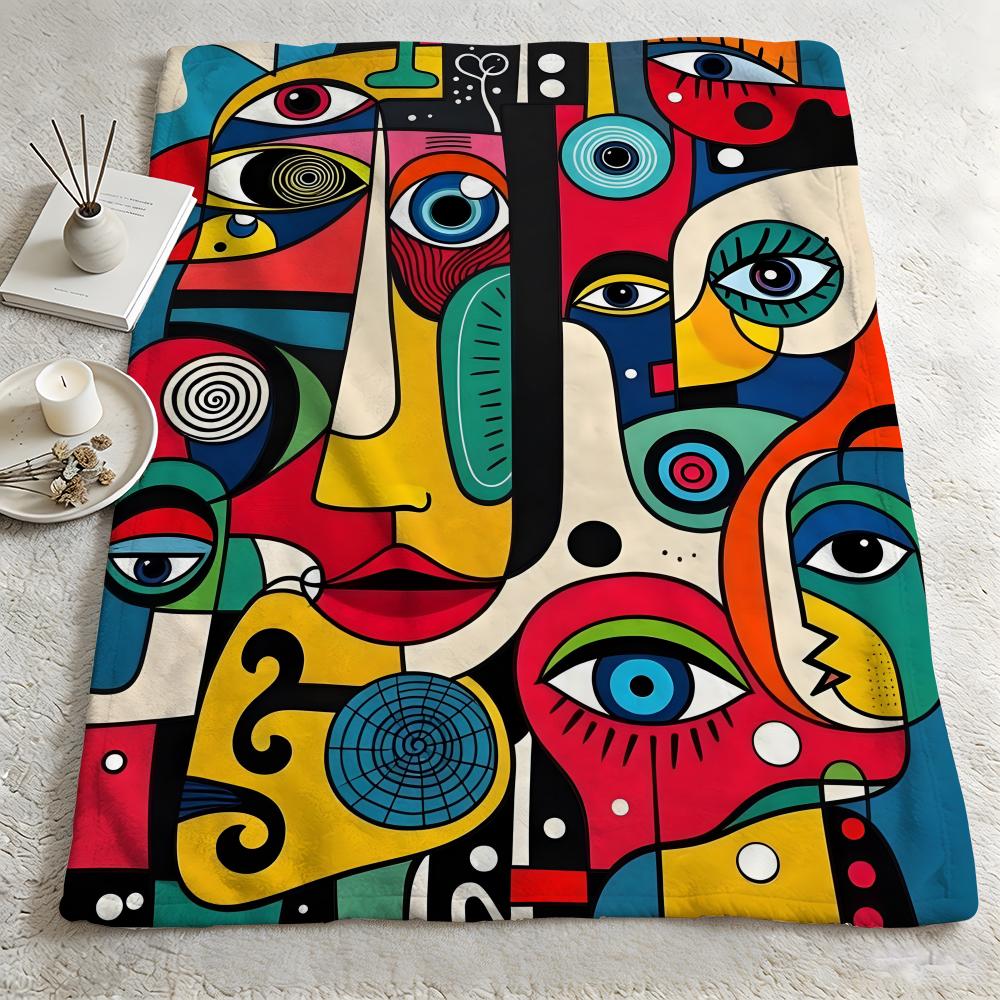 Künstler PPablo PicassoO Decke Warm Weich Flanell Decke Vielseitig für Sofa Bett Camping Reise Nickerchen