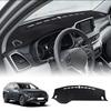 Premium Flannel For Hyundai Tucson    Car Dashboard Cover Mat Avoid Light Pad Anti-UV Carpet Interior Accessories