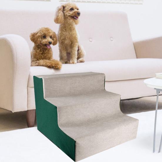 

Лестница для скалолазания для собак. Легкое хранение. Простая установка. Съемный моющийся тканевый чехол. Помощь в скалолазании. ПП.