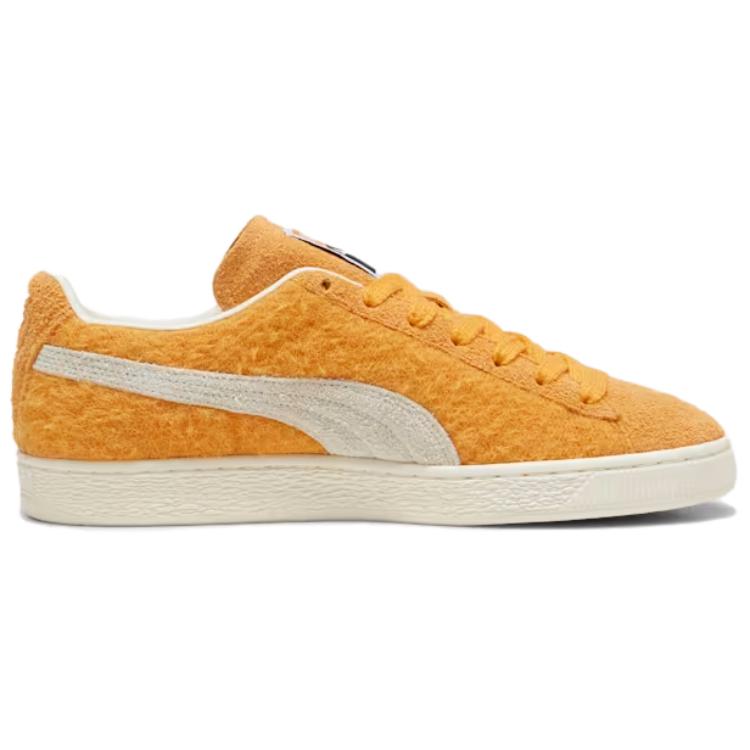 Puma Suede Mohair - Ginger Tea Unisex Sneakers Yellow Frosted-Ivory 398707-01