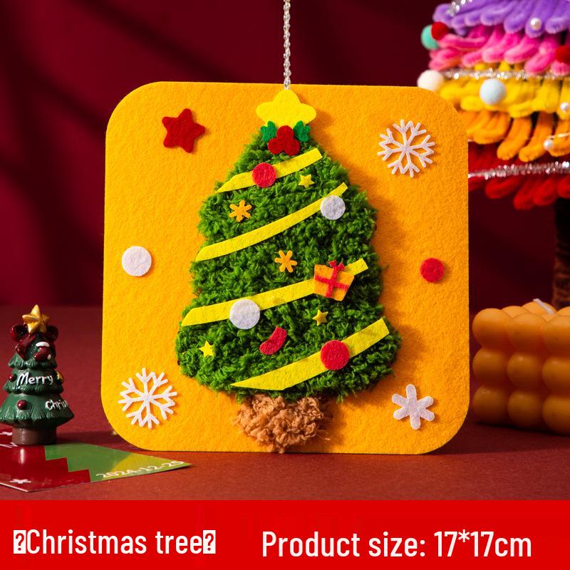 

Набор для шитья и вышивания рождественской елки для детей «Сделай сам»