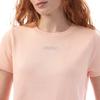 DKNY Womens/Ladies Rhinestone Short-Sleeved Sweater Top