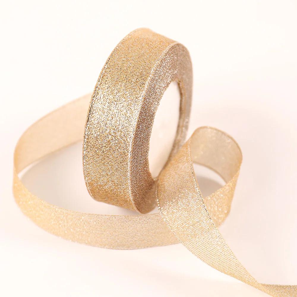 25yards 20mm Colorful Onion Glitter Ribbon for Gift Packaging Webbing Christmas Wedding Decoration Supplies Handmade Ribbons