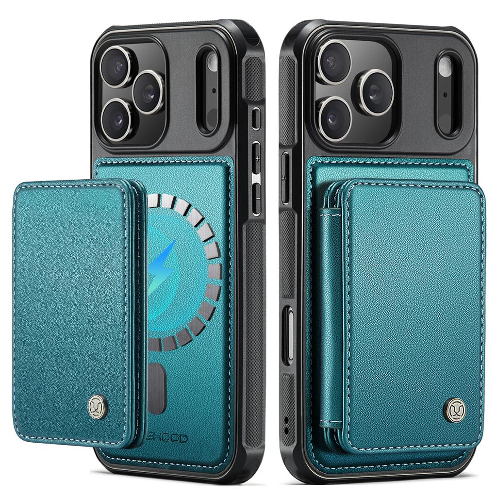 2 in 1 Detachable Business Magnetic Leather Wallet Solt Case  For iPhone 17 Pro Max 16 15 14 13 12 11 Plus 17air kickstand Cover