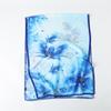 Silk scarf print cut scarf floral premium headscarf travel shawl butterfly sun protection women spring and summer long scarf