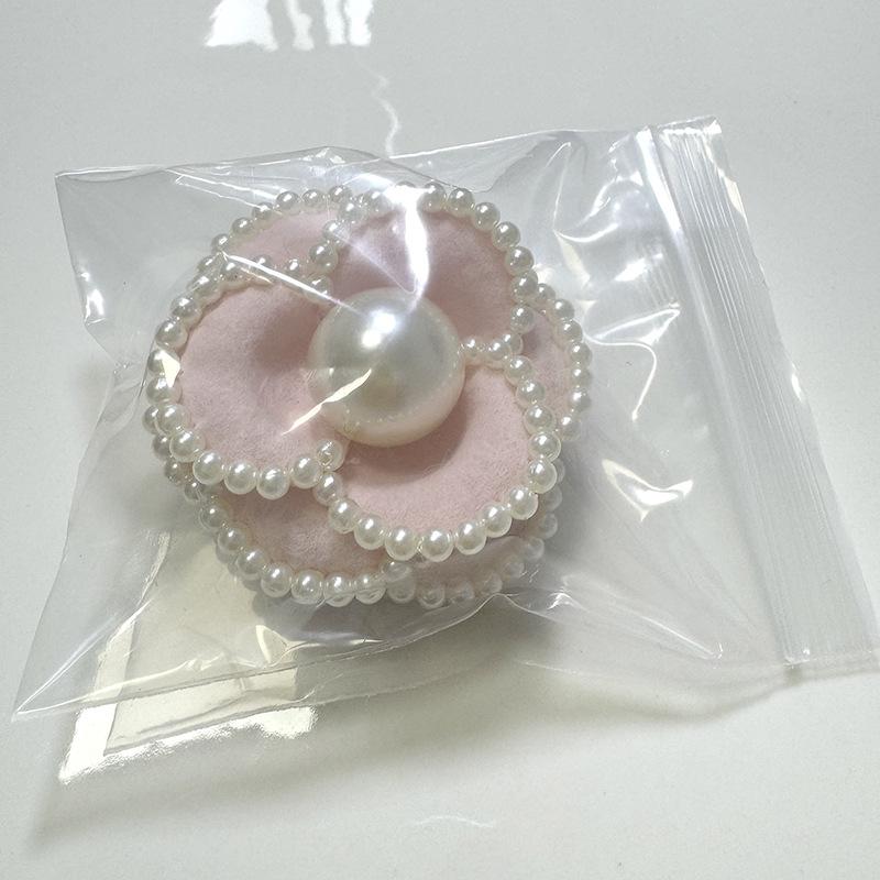 Camellia Pearl Brooch: Elegant Women's High-End Pin Accessory