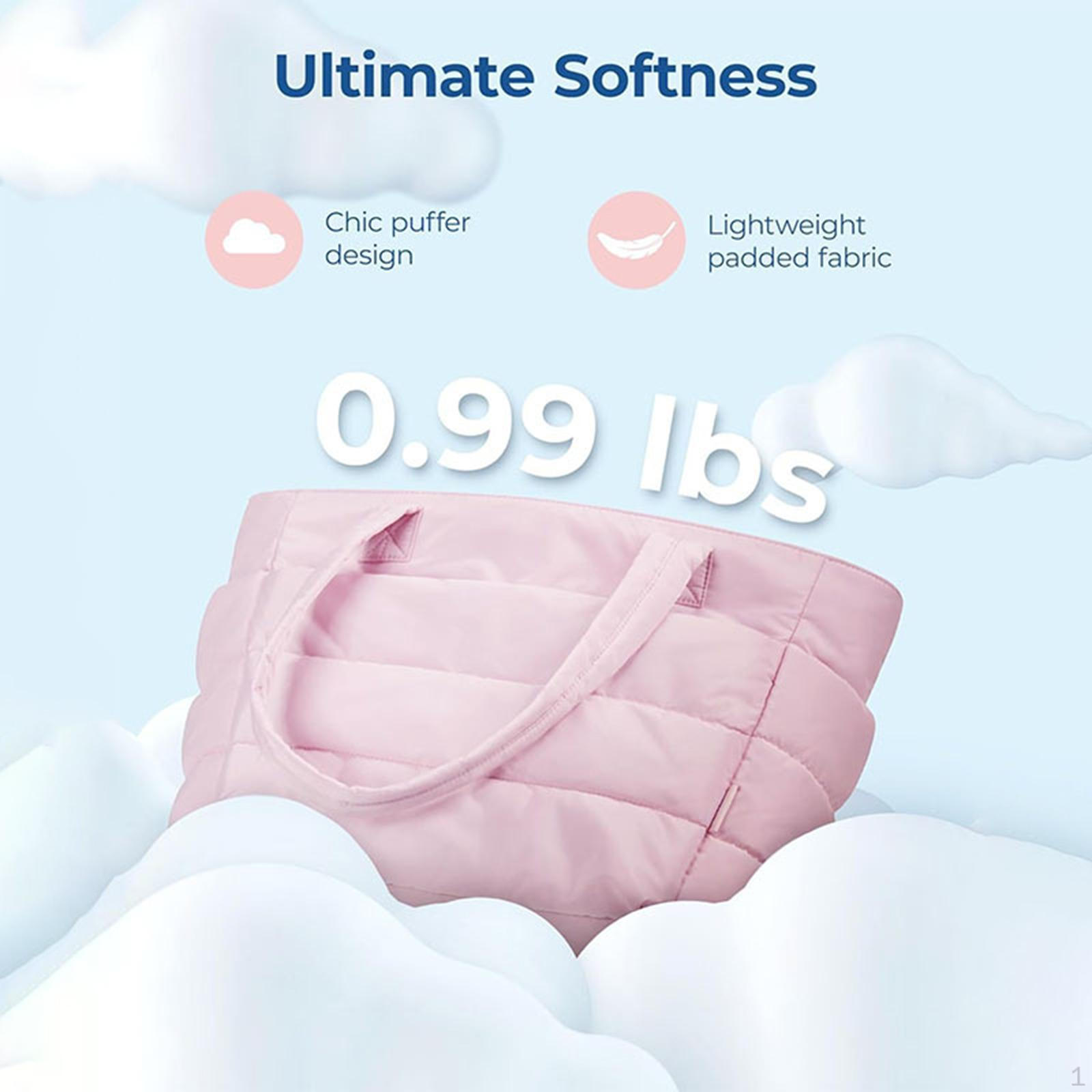 

Жіноча легка сумка-тоут Модна на плече для подарунка на день народження Робота Подорож Pink