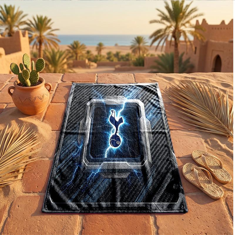 Tottenham Hotspur Print Mikrofaser Strandtuch Schnelltrocknend Saugfähig Großes Handtuch für Strand Schwimmen Reisen