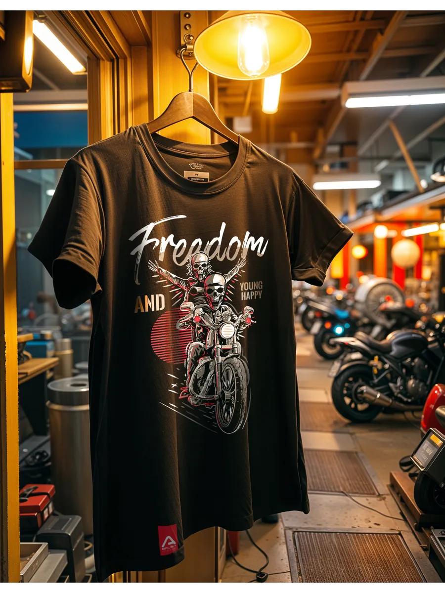 Black t-shirt Kickboxing print, boxing, for athletes 4XL