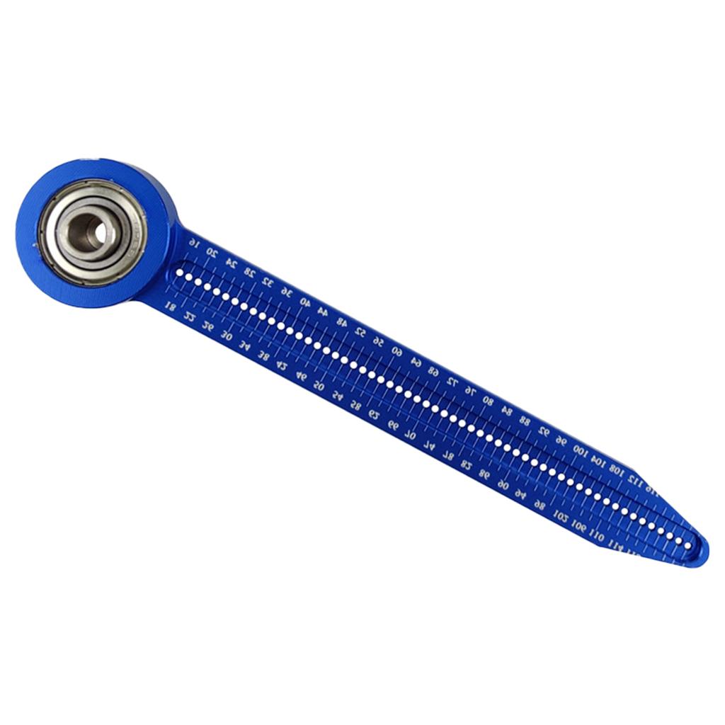 Woodworking Compass Scriber Portable Aluminum Woodworking Compass Tool Adjustable Drawing Ruler Circle Drawing Ruler