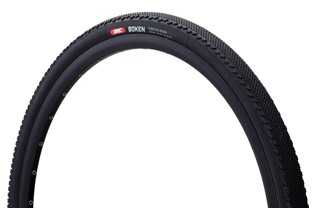 IRC Tire Bicycle Tire BOKEN TUBELESS READY BOKEN Tubeless Ready Black 190532 700×40C