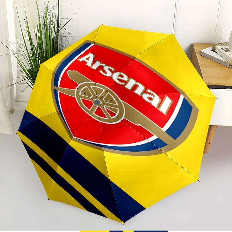 football team.C Print Automatic Open Close Umbrella, Portable Foldable Umbrella, for Outdoor Commute Camping Trip, Ideal Birthday Gift