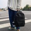 Schoolbag waterproof nylon Korean version backpack large capacity college bag men's pleated leisure travel computer backpack
