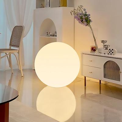 Lampa Kulista LED Świecący Globus Trójkolorowa lub RGB Ściemniana Ładowana przez USB/Zasilana z Gniazdka do Dekoracji Domu Sypialni Przedpokoju Salonu
