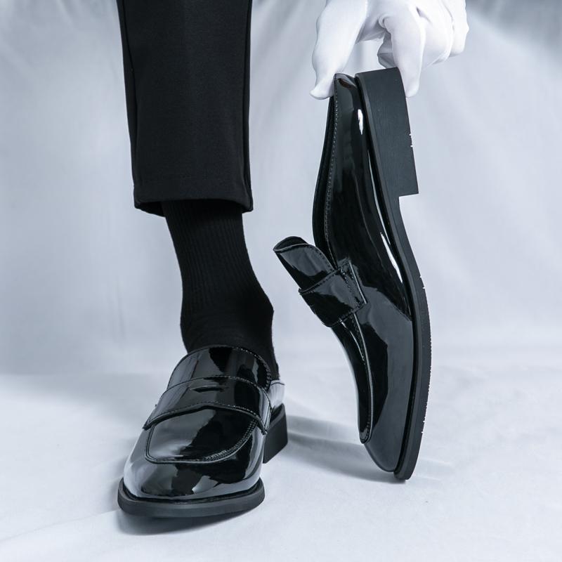 Big Size 45 46 Summer Thick Bottom Leather Mules Men Half Shoes For Man Slippers Semi-Drag Casual Shoes Backless Loafers Sandals